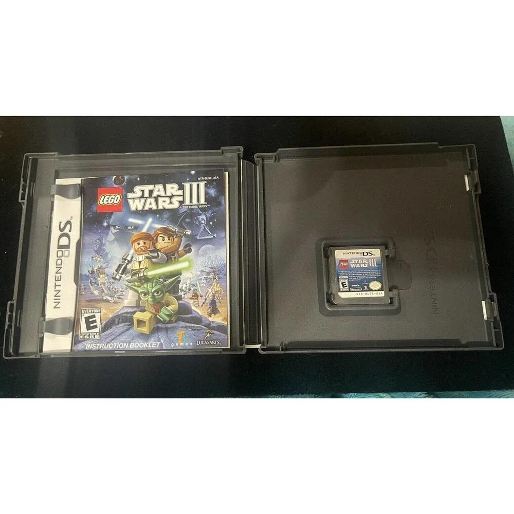 Lego Star Wars III: The Clone Wars - Nintendo DS With Manual‎ Tested